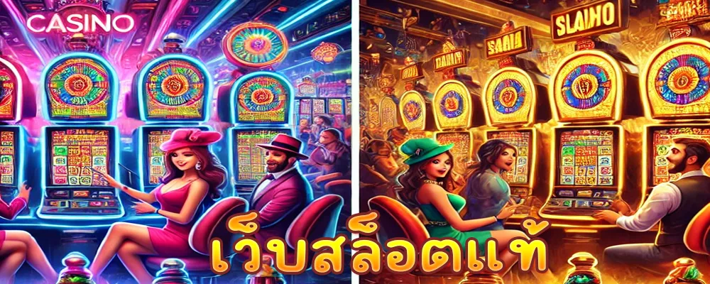 เว็บสล็อตแท้