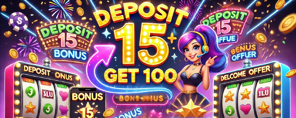 ฝาก 15 รับ 100