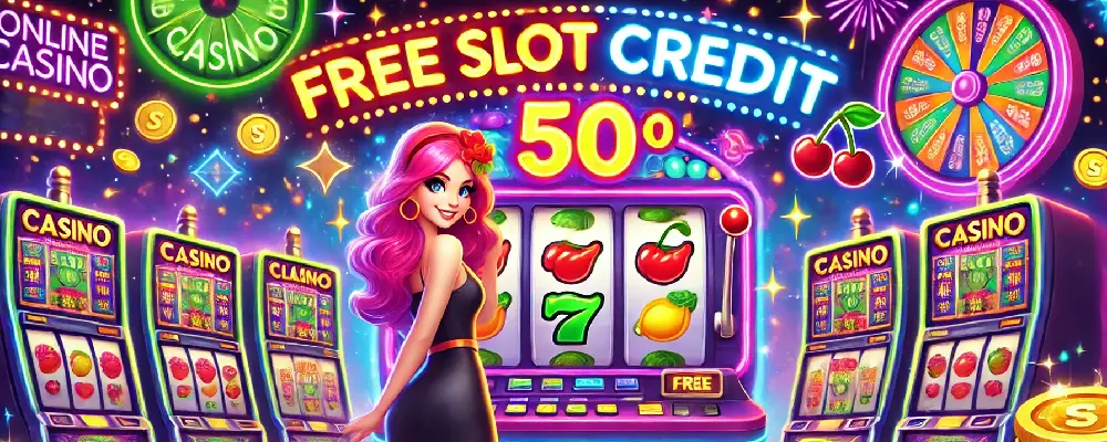 สล็อตเครดิตฟรี 50